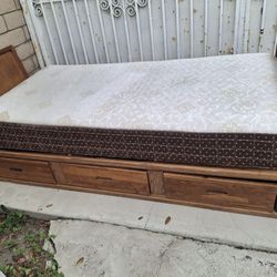 FREE FREE FREE TWIN BED AND FRAME