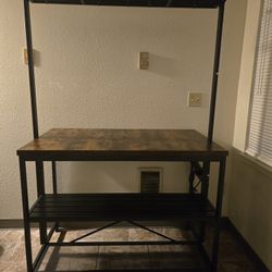 Kitchen Island Table/Shelf