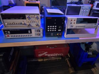 4 Test Bench Tools - Universal Counter, Multimeter, Power Supply, Multi-function Counter