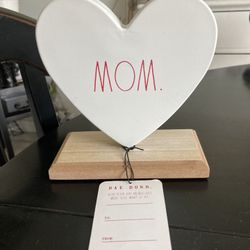 Rae Dunn Mom Heart