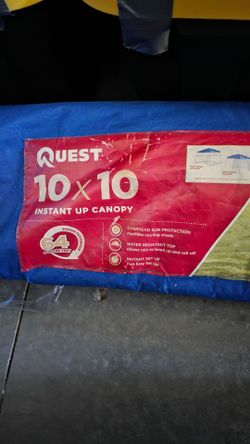 Quest 10x10 Instant Up Canopy