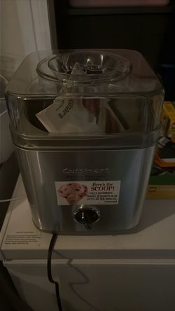 Like new Cuisinart Ice cream maker  $10
