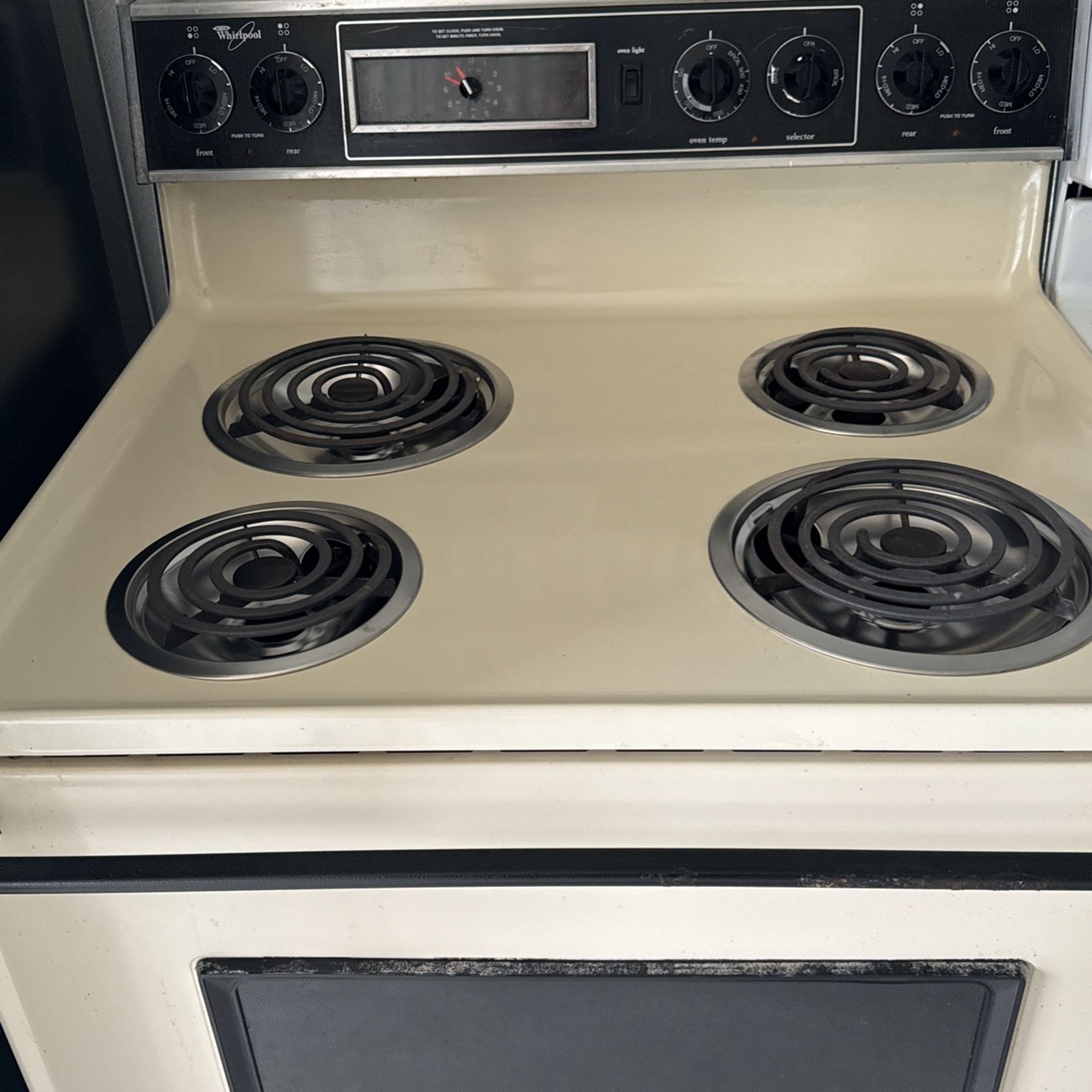 Electric Stove Whirlpool