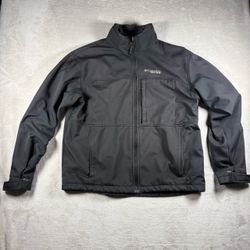 Columbia Field Gear Omni-Shield Softshell Jacket Men’s XL Black Full Zip