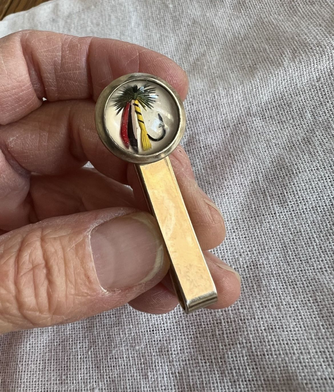 Father’s Day Fly Fishing Lure Tie Tac