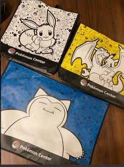 Pokemon World Championship 2023 WCS Limited tote bag Pikachu, Eevee, and Snorlax

