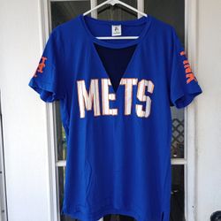 VS PINK MLB METS NEW ERA MEDIUM MESH CUT OUT TOP