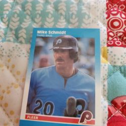 Philadelphia Phillips 1987 Fleer Mini Baseball Cards 