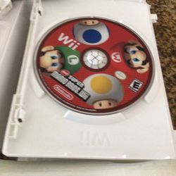 Nintendo Wii system one controller two games nine check works very good