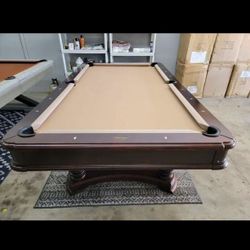 9’ Brunswick Montebello Pool Table - Delivered & Installed