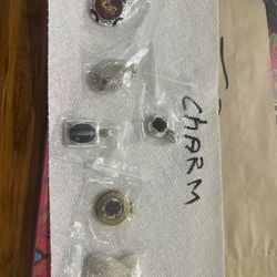 6 miscellaneous lockets/charms