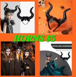 Maleficent's horns👺  cuernos de malefica