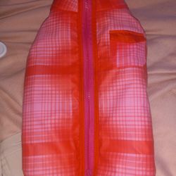 Youly Trailblazer Reversible Pink Dog Coat Size Small (13-15 in.)

