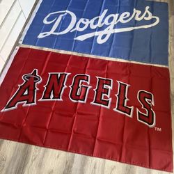 Dodgers Flag 5 By 3 Ft 20$ Each