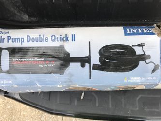 Air pump for inflatables