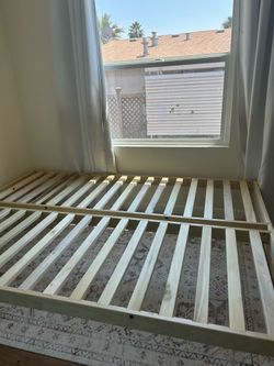 Queen bed frame