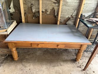 Pine Farmhouse Coffee Table