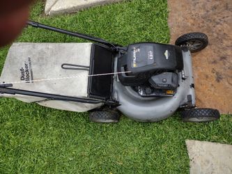 Grass Catcher Lawnmower . Briggs & Stratton Engine