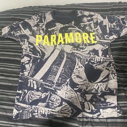 Paramore All Over Print Tee AOP Riot Gear Early Merchandise Size XL