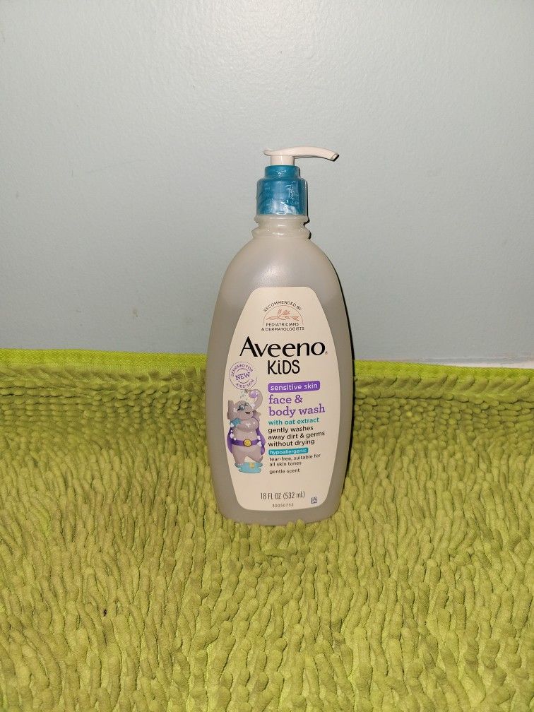 Aveeno Kids Sensitive Skin 18oz