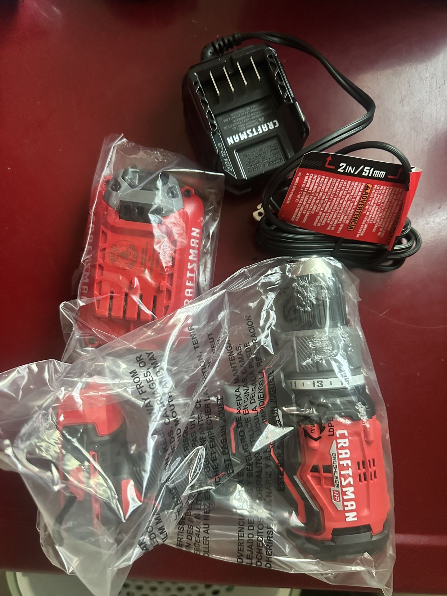 Craftsman drill Plus 3 Batteries