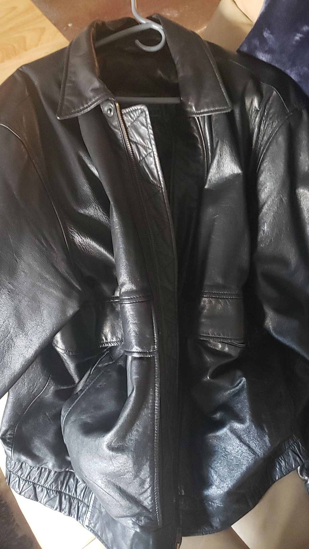 Leather jacket