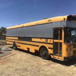 Incredible Blank Canvas Skoolie Build Opportunity