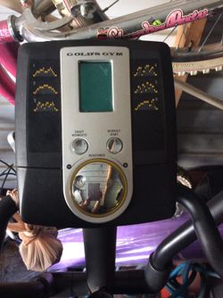 Elliptical golds gym