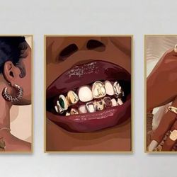 Black Beauty Canvas Posters