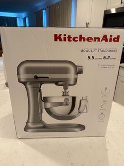 NEW KitchenAid Bowl-Lift Stand Mixer 5.5 Qt. SEALED BOX