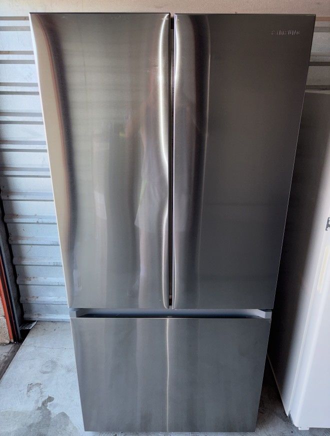 Samsung Stainless Steel Refrigerator And Freezer