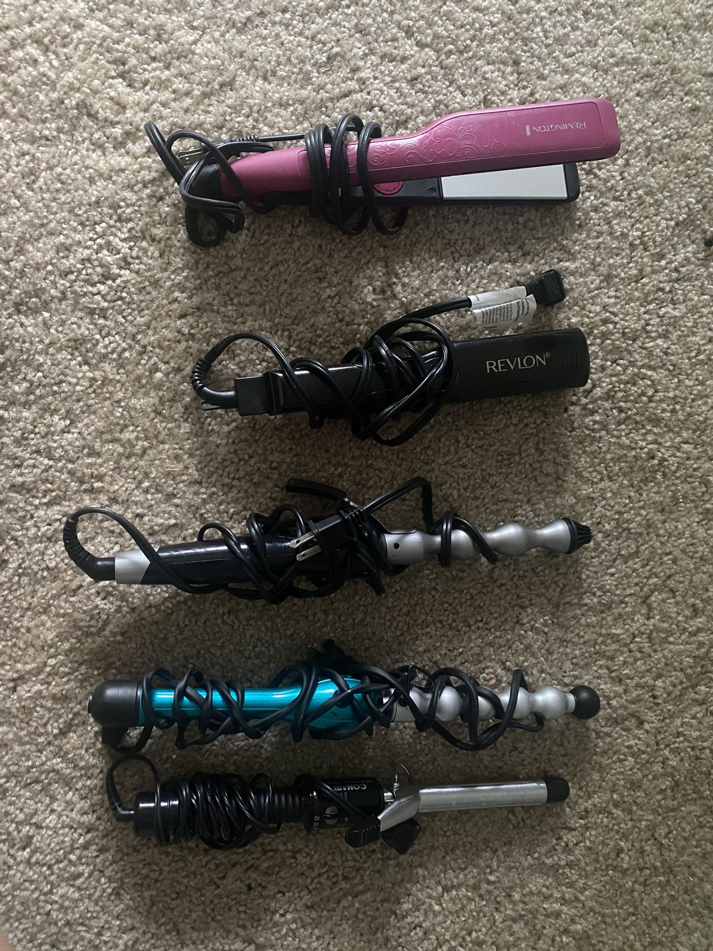 Hair Curlers/ Straighteners/flat Irons