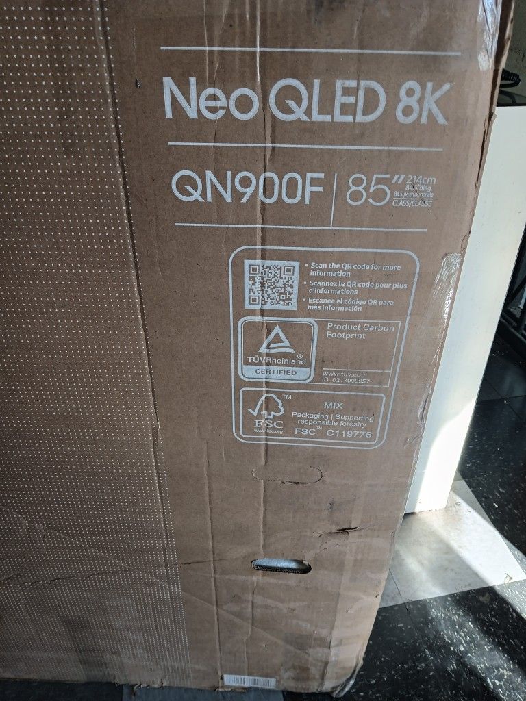 SAMSUNG 85"INCH NEO QLED 8K Q900F