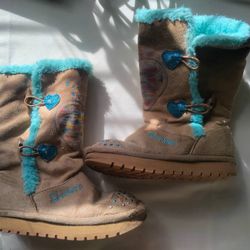 Sketchers Light Up Boots Size 11 Like New Condition