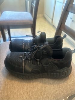Skechers for Work Monster SR Men's Size 9 Black/Gray Comp Toe Slip Resistant