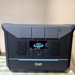 1,500 Whatt Portable Battery Station 