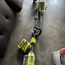 Weirder And a Leaf Blower