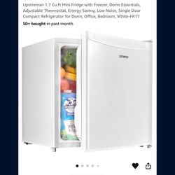 Upstream Mini White Fridge