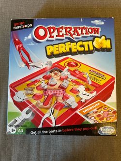 Hasbro Operation Perfection Game – Incomplete / Parts