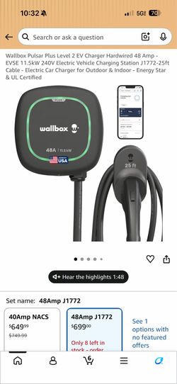 Wallbox EV charger