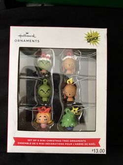 Hallmark Grinch Ornaments 