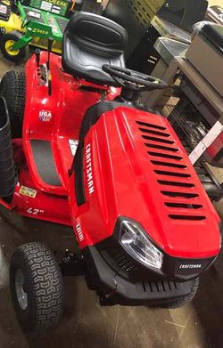 Brand New CRAFTSMAN T110 17.5-HP Manual/Gear 42-in Riding Lawn Mower with Mulching Capability IGAE