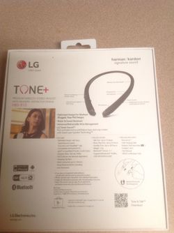 CHRISTMAS GIFT SPECIAL!! LG Tone Infinim HBS-910 Retractable wireless Bluetooth headsets
