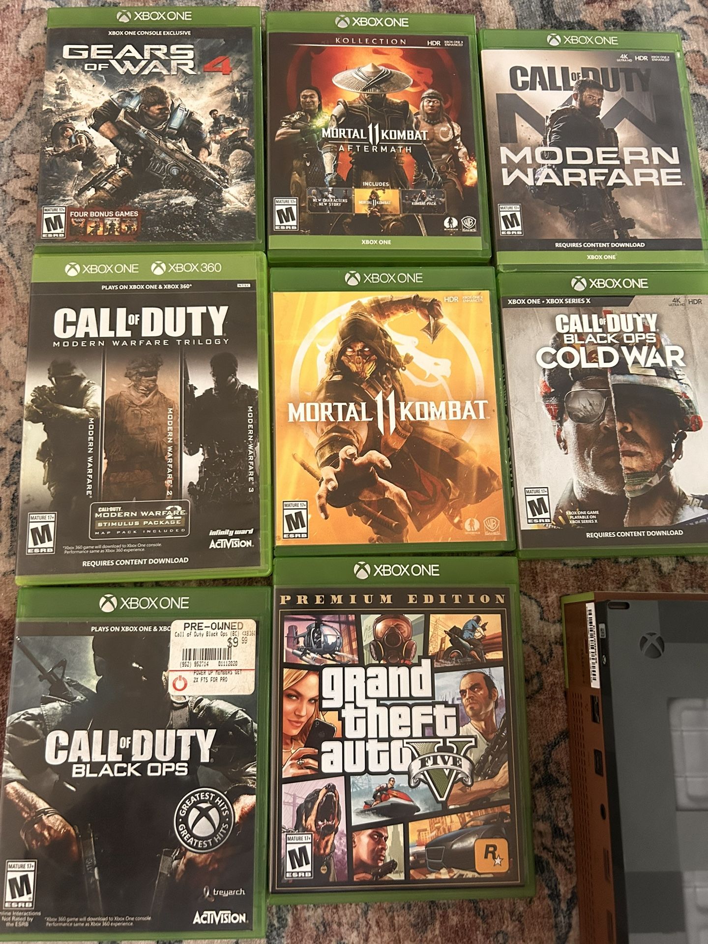 XBOX ONE With Games 