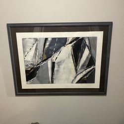 Patricia A. Beatty Signed “J A Women # 4” Mixed Media Art Painting 1/1