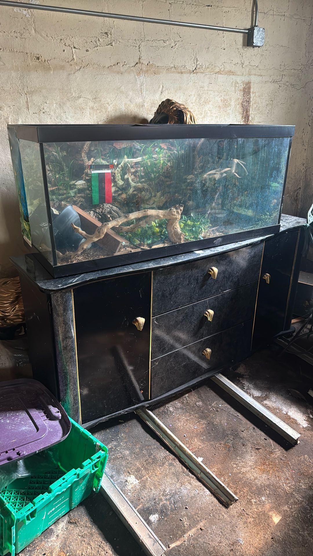 Reptile or fish tank