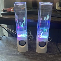 Dancing Light Up In Water Speakers 