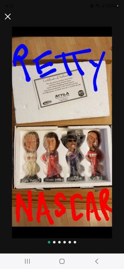 Four piece NASCAR Collection MINT with COA & dozens more items posted here