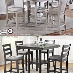 Dining Table Set With Chairs 