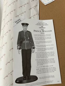 Prince William Porcelain Doll